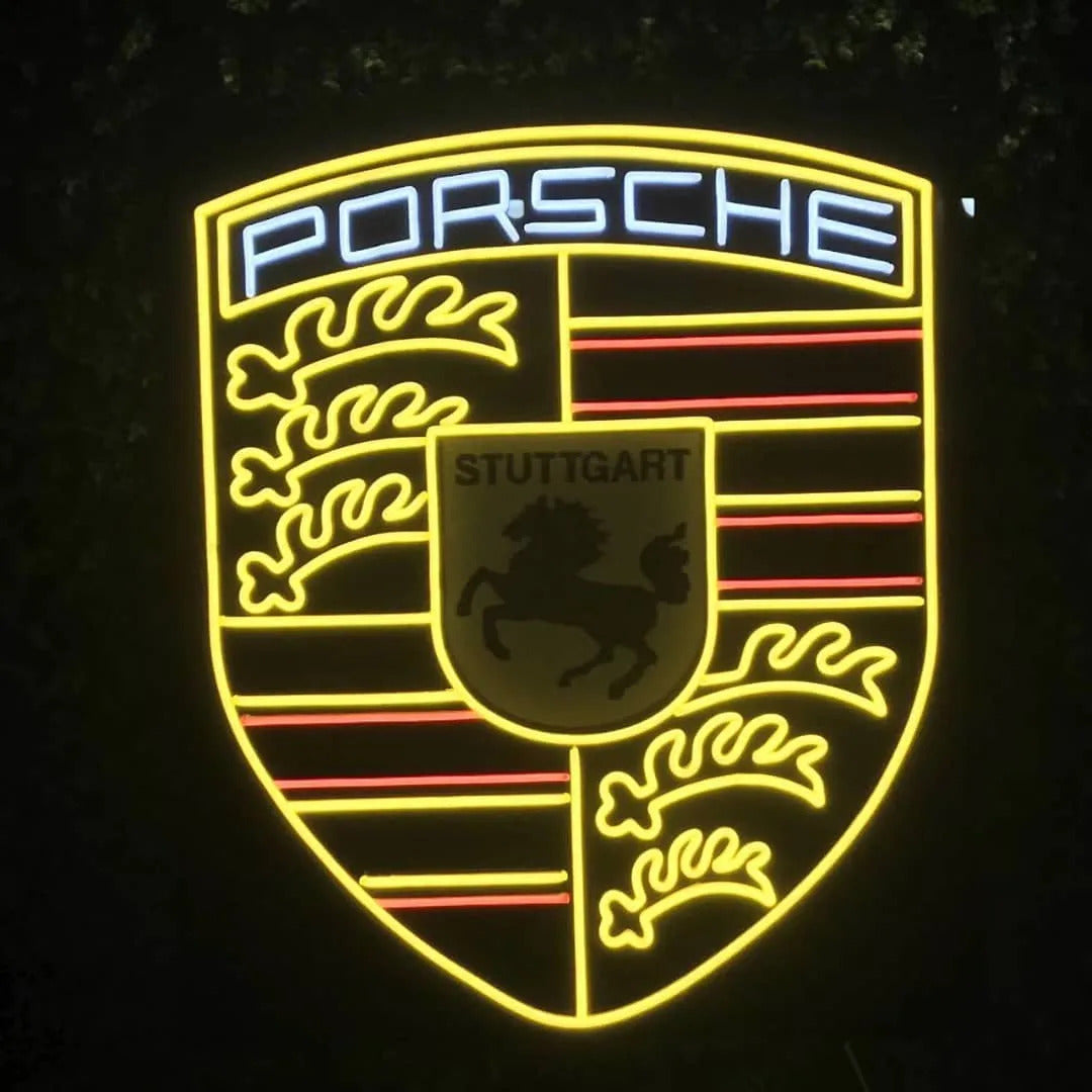Porsche LED Sign