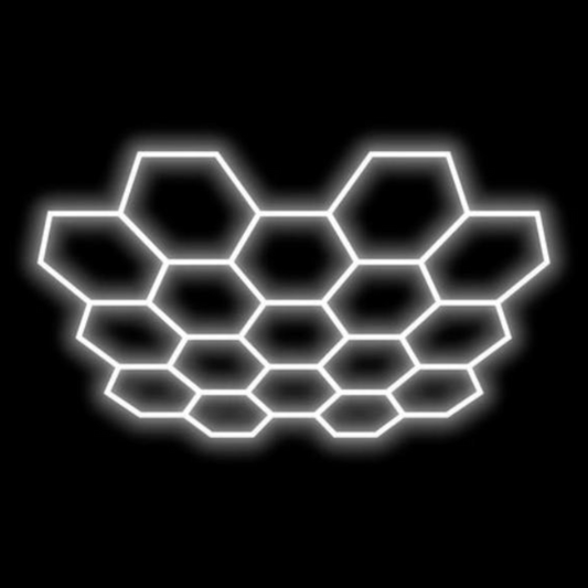 Hexagon Lighting 17 Grid System - Regular