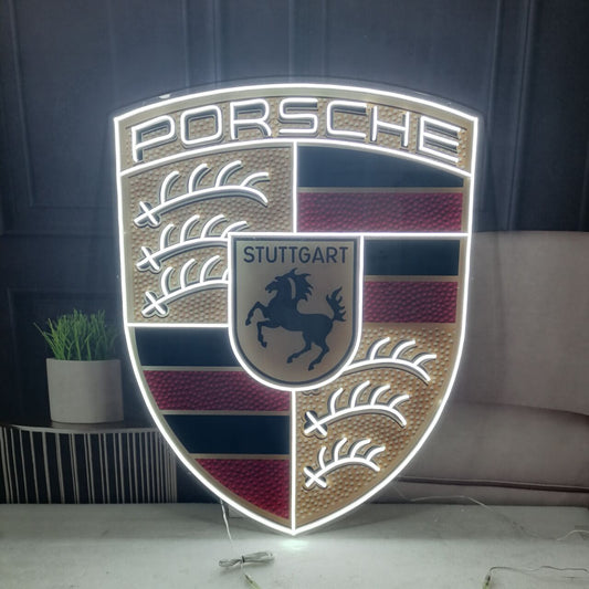 Porsche LED Sign