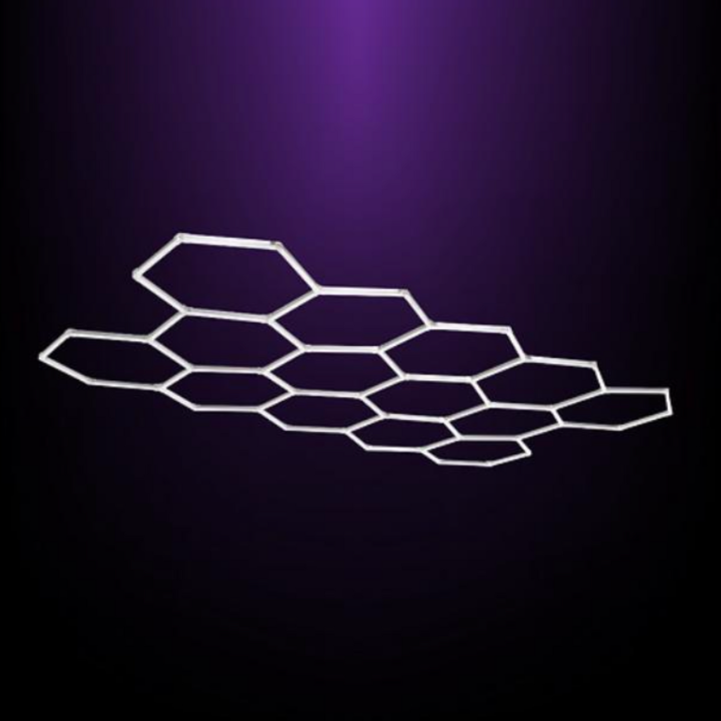 Hexagon LED Lighting 14 GRID Frameless