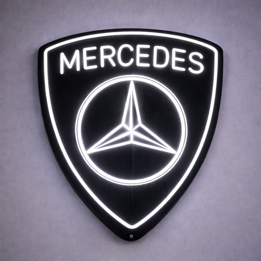 Mercedes Led Sign