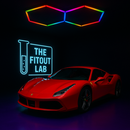 2 Hex RGB LED Lighting System
