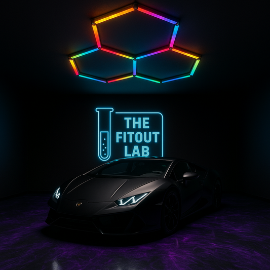 3 Triangle Hex RBB LED Lighting System